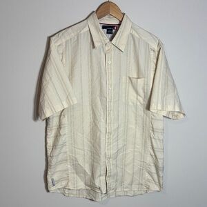 Vintage Quiksilver Short Sleeve Button Up Shirt Large